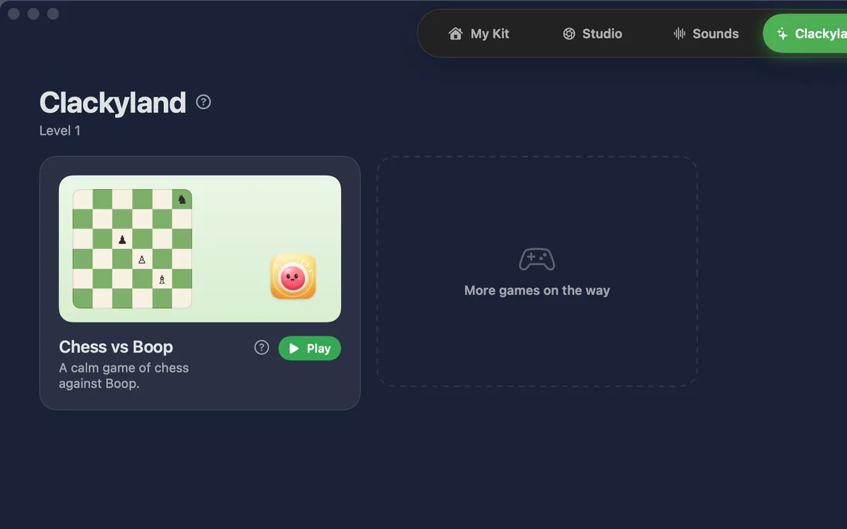 Chess vs Boop in Clacky